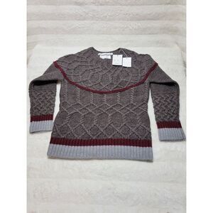 White Mountaineering 100% Wool Knit Sweater Woolen Pullover Men's Size 1 (S)